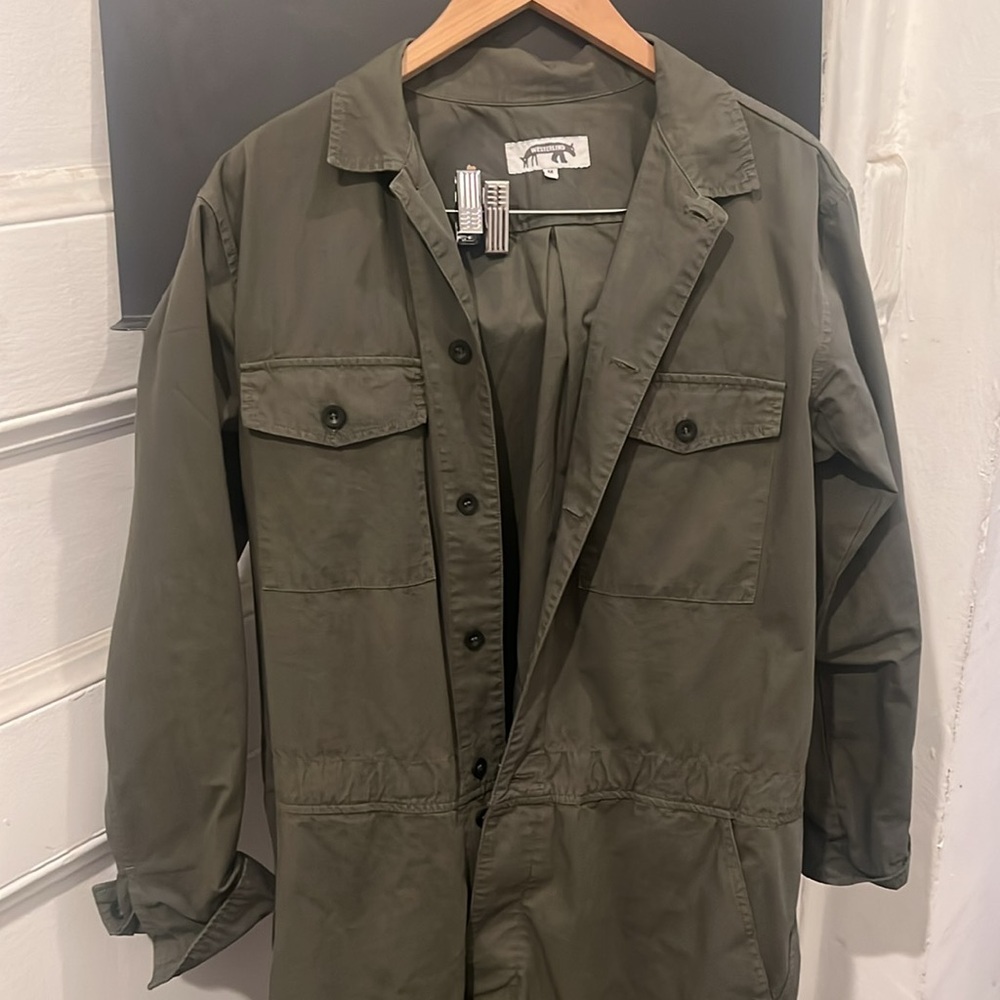 WESTERLIND Men's Olive Green Jumpsuit - Medium, never worn